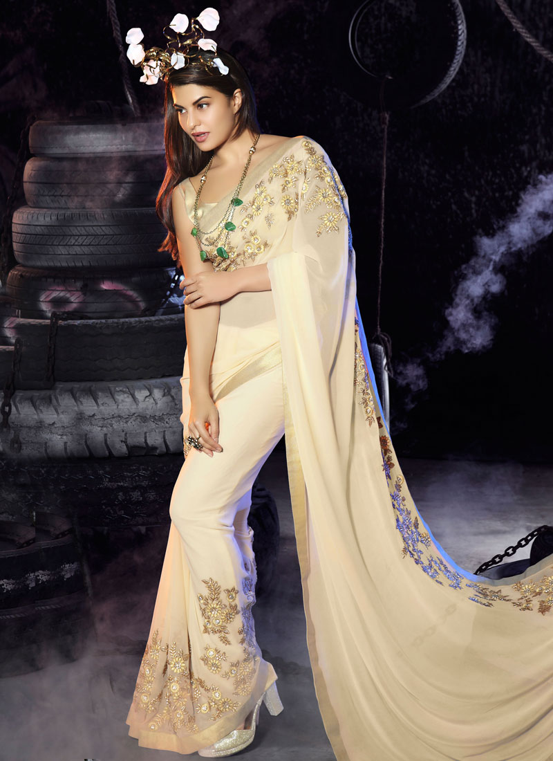 jacqueline fernandez saree online