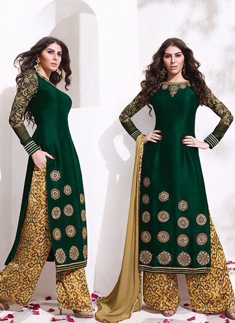 latest design of palazzo suits