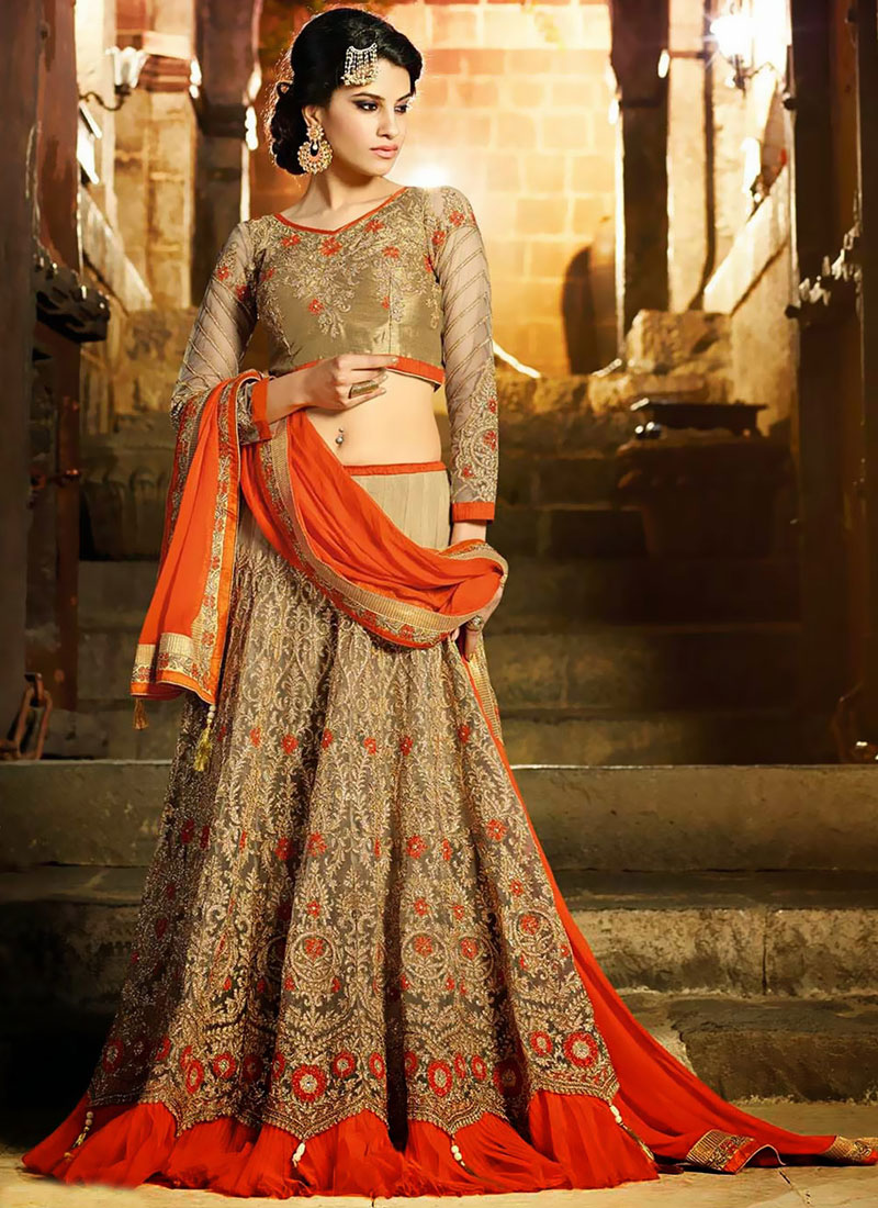 LUXE LEHNGA STYLE - HunarDesigns.com